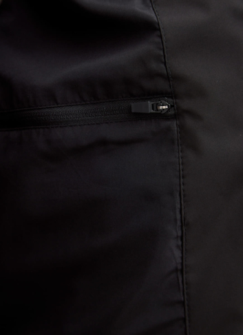 Мужской пуховик черного цвета