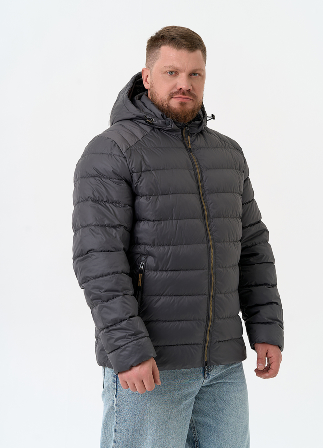 Куртка мужская с капюшоном модель № 32519 универмаг малина