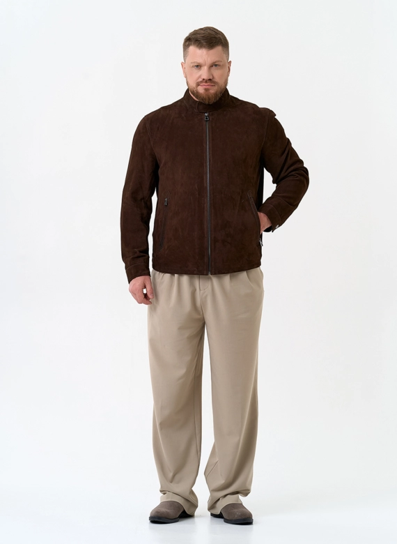 Мужская куртка из натуральной замши