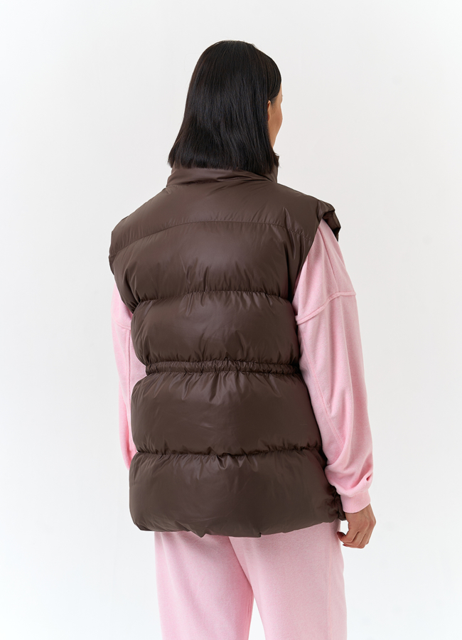 фото Женский утепленный жилет модель № 33092