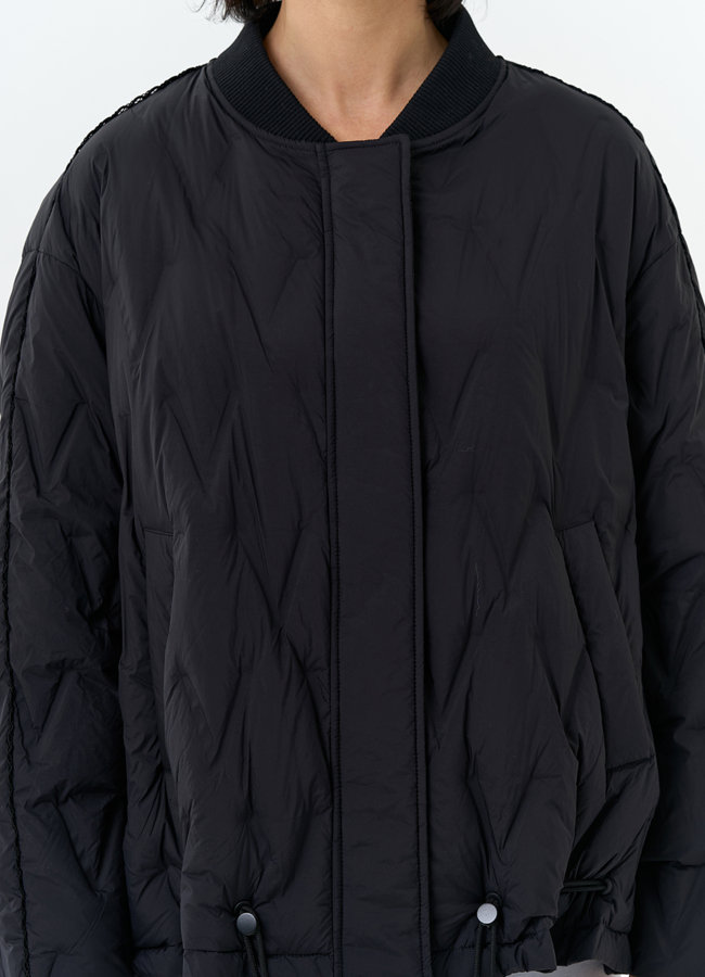 Женская куртка бомбер черного цвета модель № 32658 универмаг малина